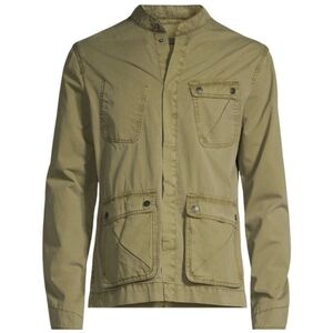 John Varvatos DOM M65 Trucker Jacket Olive Size EU 50 / US 40